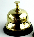 ReceptionsKlokke på træfod (Stor Ø11cm)
