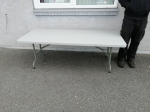 Bord Letvægt, Højdejusterbar 91cm-60cm (Buffetbord, Anretterbord)