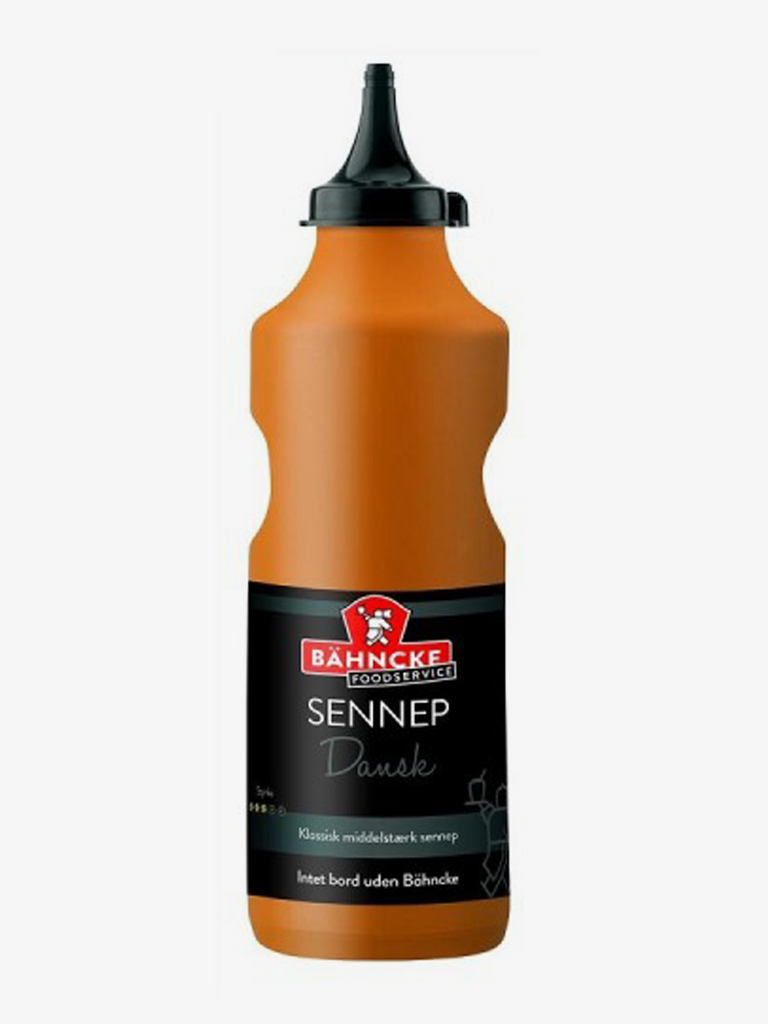Sennep, 900g. (Salg) Pølser, dressing, tilbehør